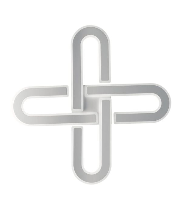 Plafoniera LED Obsession corpo bianco 102W 5600/5800lm 3000K/4000K/4500K - Luce Ambiente Design - immagine 1