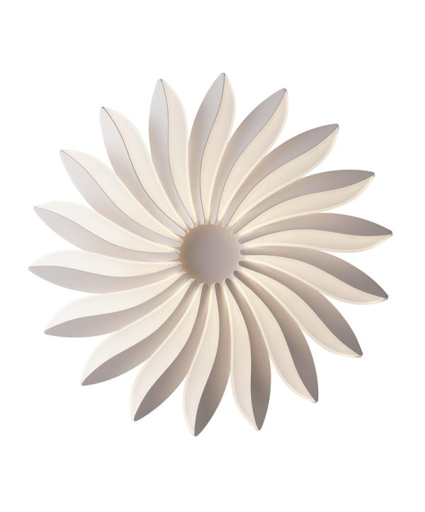LED-SUNRISE-PL62 Plafoniera LED Sunrise corpo bianco 90W 6250lm 4000K - Luce Ambiente Design - immagine 1