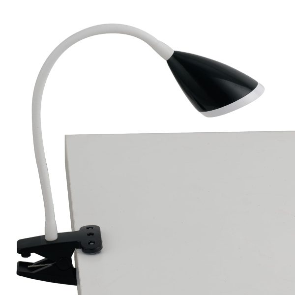 Lampada da lettura LED Hegel corpo nero 3,2W 260lm 4000K  - Luce Ambiente Design - immagine 1
