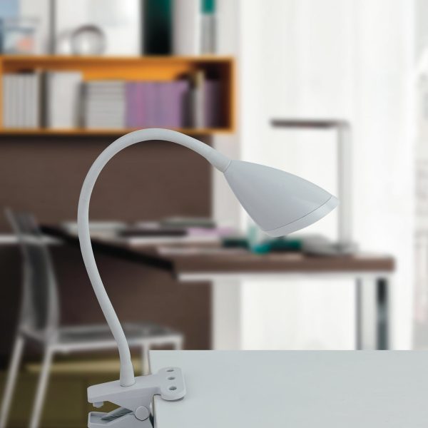 Lampada da lettura LED Hegel corpo bianco 3,2W 260lm 4000K - Luce Ambiente Design - immagine 1