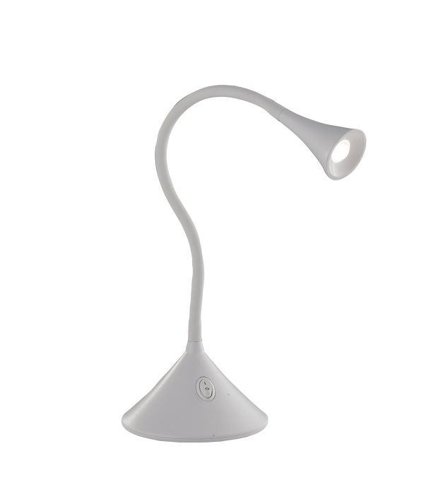 Lampada da lettura LED Newton corpo bianco 3W 240lm 4000K - Luce Ambiente Design - immagine 1