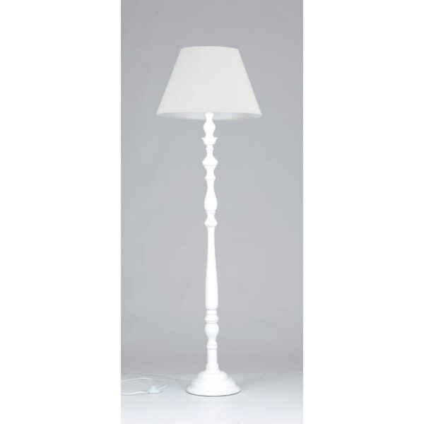 Piantana Bourlesque corpo legno 1XE27 - Luce Ambiente Design - immagine 1