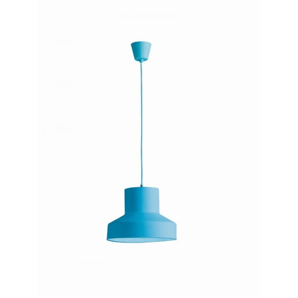 Sospensione Lennon corpo blu 1XE27 - Luce Ambiente Design - immagine 1