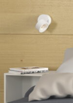 Mini proiettore orientabile Mini Concord LED 7W 850lm 40° bianco dinamico con switch - Beneito Faure - immagine 6