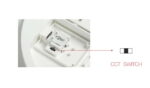 Plafoniera LED Kora bianca tecnologia Switch 2700K-3000K-4000K - Beneito Faure - immagine 3