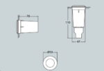 Faretto incasso Aldo 1xG9 - Fumagalli - immagine 3