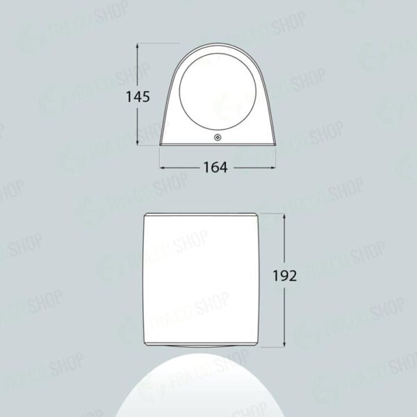 Applique Marta 1xE27 - Fumagalli - immagine 2