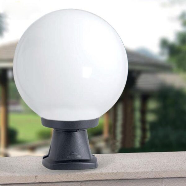 Lampada da terra a sfera Disma/G250 base inclusa con attacco 1xE27 - Fumagalli - immagine 1