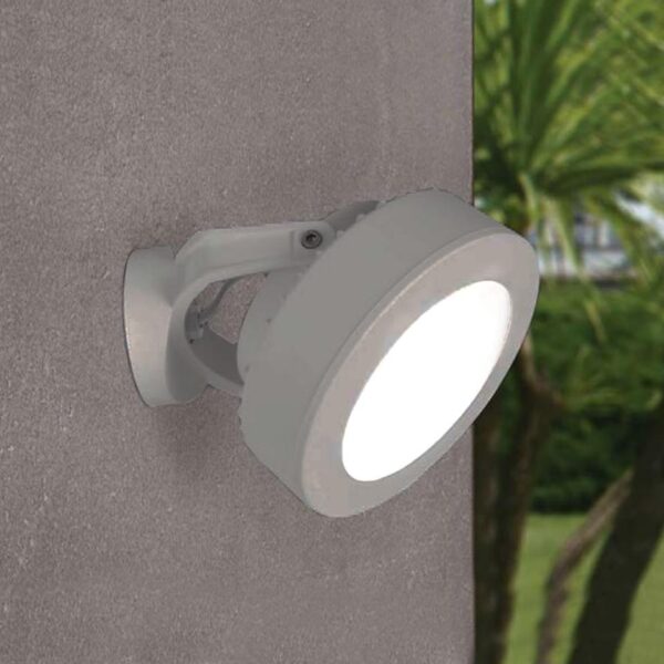 Applique Tommy a parete in resina 7W 920lm 3000K-4000K-6500K con diffusore in plastica - Fumagalli - immagine 1