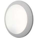 Plafoniera rotonda Berta a parete e soffitto in resina con attacco 1xE27 con diffusore in polimetilmetacrilato  - Fumagalli