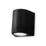 Applique Marta 160 1 da parete in resina con diffussore in plastica 1xE27 - Fumagalli