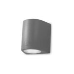 Applique Marta 160 1 da parete in resina con diffussore in plastica 1xE27 - Fumagalli