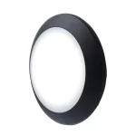 Plafoniera rotonda Berta da parete o soffito in resina 1xE27 con diffusore in polimetilmetacrilato opaco - Fumagalli