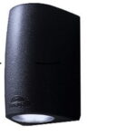 Applique rettangolare Marta 90 2l da parete in resina 3,5W 2x366lm 2700-4000K 2xGU10 inclusa con diffussore in plastica - Fumagalli