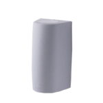 Applique rettangolare Marta 90 2l da parete in resina 3,5W 2x366lm 2700-4000K 2xGU10 inclusa con diffussore in plastica - Fumagalli