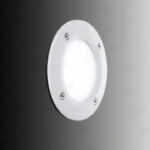 Faretto da incasso rotondo Leti 100 round da parete in resina 3W 410lm 3000-6500K 1xGX53 inclusa con diffusore in polimetilmetacrilato - Fumagalli