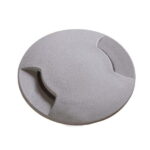 Faretto da incasso rotondo Ceci 120 2l da terra in resina con diffusore in plastica 1xGX53 inclusa - Fumagalli