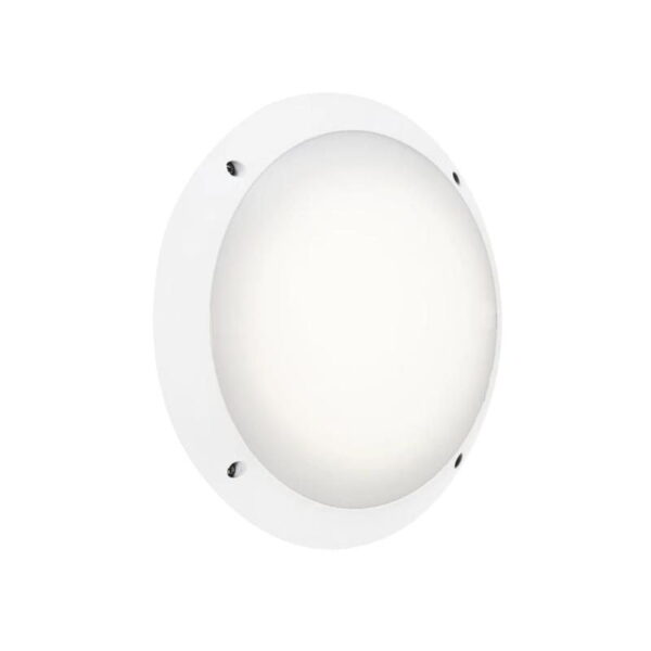 Plafoniera rotonda Gelmi a parete in resina 1XE27 con diffusore in polimetilmetacrilato - Fumagalli - immagine 1