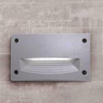 Faretto da incasso rettangolare Leti 200 hs da parete in resina 3W 410lm 3000-6500K 1xGX53 inclusa con diffusore in polimetilmetacrilato - Fumagalli