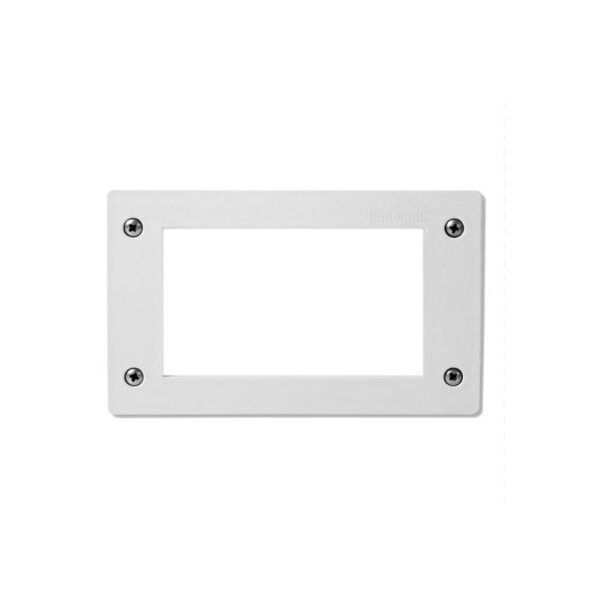 Faretto da incasso rettangolare Leti 200 hs da parete in resina 3W 410lm 3000-6500K 1xGX53 inclusa con diffusore in polimetilmetacrilato - Fumagalli - immagine 1