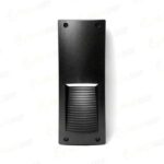 Segnapassi da incasso Leti 300 vp da parete in resina 1xE27 con diffussore in polimetilmetacrilato - Fumagalli