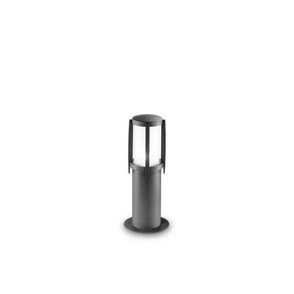 FG8031874071096 Paletto Sauro 500 da terra in resina 1xE27 con diffusore in polimetilmetacrilato trasparente - Fumagalli - immagine 1