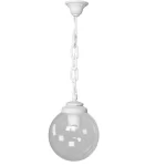 Sospensione Sichem/g250 in resina con attacco 1xE27 con diffusore in polimetilmetacrilato trasparente - Fumagalli