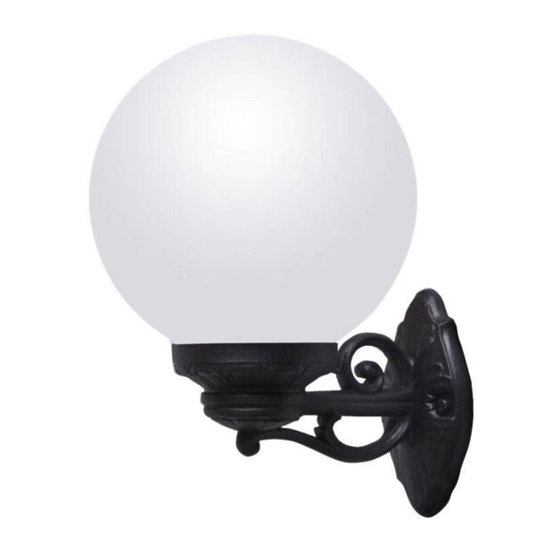Applique sfera Bisso/g250 da parete in resina con diffusore in polimetilmetacrilato opaco 1xE27 - Fumagalli - immagine 1