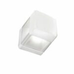 Applique quadrato Elisa Wall da parete in resina 1xGX53 inclusa - Fumagalli