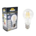 Lampadina LED con attacco E27 8W 1000lm 4000K - Fumagalli