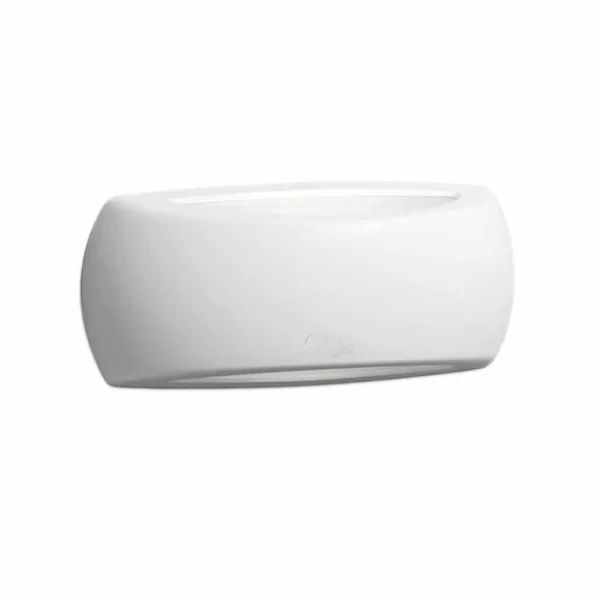 Applique rettangolare Francy da parete in resina 1xE27 inclusa con diffussore in polimetilmetacrilato opaco - Fumagalli1 - immagine 1