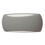 Applique rettangolare Francy da parete in resina 1xE27 inclusa con diffussore in polimetilmetacrilato opaco - Fumagalli1