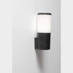 Applique cilindrico Amelia 400 wall da parete in resina 8,5W 920lm 2700-6500K 1xE27 inclusa con diffussore in polimetilmetacrilato opaco - Fumagalli