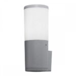 Applique cilindrico Amelia wall da parete in resina 8,5W 920lm 2700-6500K 1xE27 inclusa con diffussore in polimetilmetacrilato opaco - Fumagalli