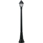 Palo da giardino Artu Anna da terra altezza 180cm in resina 1xE27 - Fumagalli
