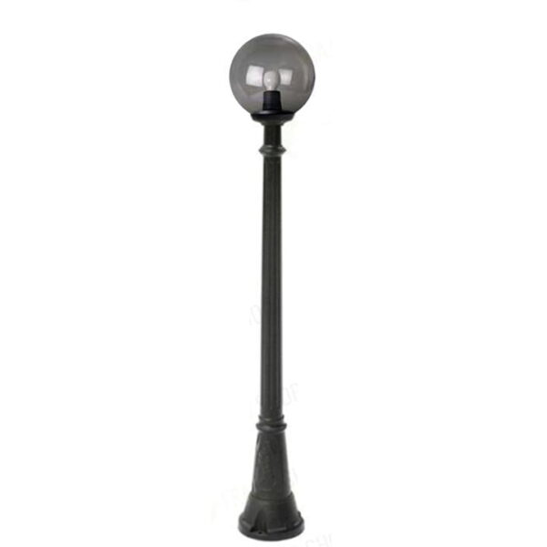 Palo sfera Artu'/g250 da terra in resina 8,5W 920lm 2700K-4000K-6500K 1xE27 con diffusore in polimetilmetacrilato trasparente - Fumagalli - immagine 1