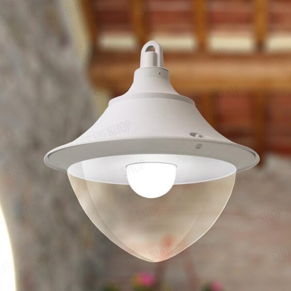 Sospenione Luigi 400 dr da sofitto in resina 50W 6650lm 3000-4000K con diffusore in polimetilmetacrilato trasparente 1xE27 - Fumagalli - immagine 1