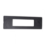 Segnapassi da incasso rettangolare Nina 190 a parete in resina 7,5W 790lm 2700K-4000K-6500K 1xR7s con diffusore in polimetilmetacrilato - Fumagalli