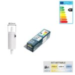 Lampadina LED con attacco R7s 3,2W 365lm 2700K-4000K-6500K - Fumagalli