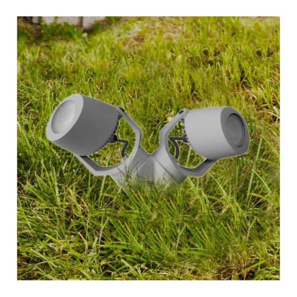 Faretto Minitommy 2l a terra in resina 7W 2x350 2700K-4000K con diffusore in plastica - Fumagalli - immagine 1