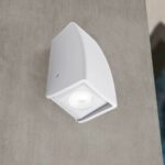 Applique Mamete square a parete in resina 1,7W 170lm 4000K 1xG9 con diffusore in plastica - Fumagalli