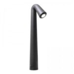 Paletto Steven 450 a terra in resina 1,7W 170lm 4000K 1xG9 con diffusore in plastica - Fumagalli