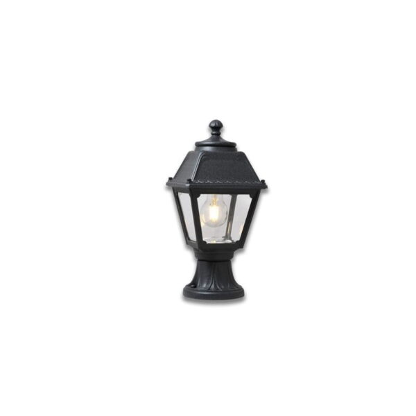 FG8031874254208 Lampada da terra Mikrolot/mary corpo in resina con diffusore trasparente 1xE27 - Fumagalli - immagine 1