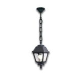 Lampada a sospensione Sichem/mary corpo in resina con diffusore trasparente 1xE27 - Fumagalli