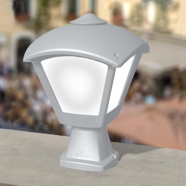 FG8031874259234 Lampada da terra a lanterna Disma/Roby base inclusa con attacco 1xE27 - Fumagalli - immagine 1