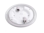 Plafoniera rotonda Umberta in resina con attacco 2XE27 con diffussore in polimetilmetacrilato - Fumagalli - immagine 2
