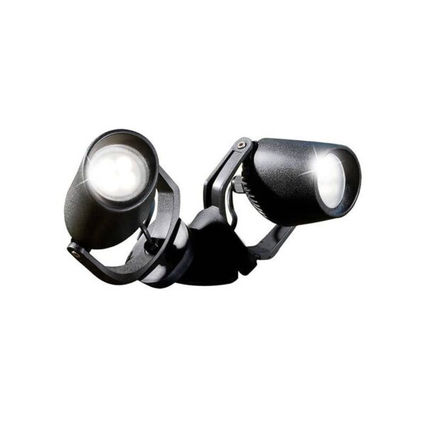 Applique Minitommy 2l da parete in resina 7W 2x350lm 3000K-4000K con diffusore in plastica - Fumagalli - immagine 1