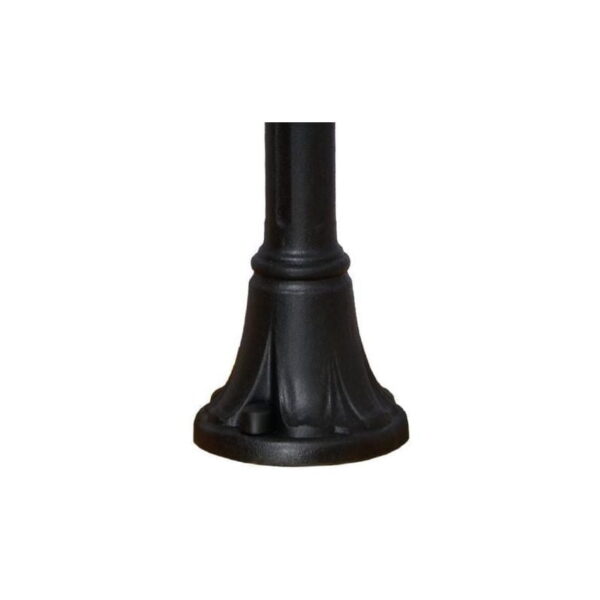 Paletto sfera Mizar/g250 da terra in resina con diffusore in polimetilmetacrilato trasparente 1xE27 - Fumagalli - immagine 3