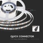Bobina 10m striscia LED 120LED/m 7.5W/m 750lm/m 120° IP65 - V-tac - immagine 4