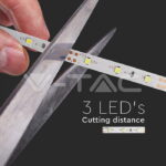 Bobina 5m striscia LED 60LED/m 4.2W/m 420lm/m 120° IP20 - V-tac - immagine 5